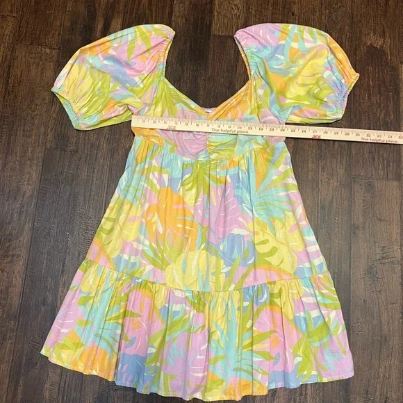 Billabong Women’s Be Mine Dress Size Women’s Large Multicolor - Picture 9 of 10